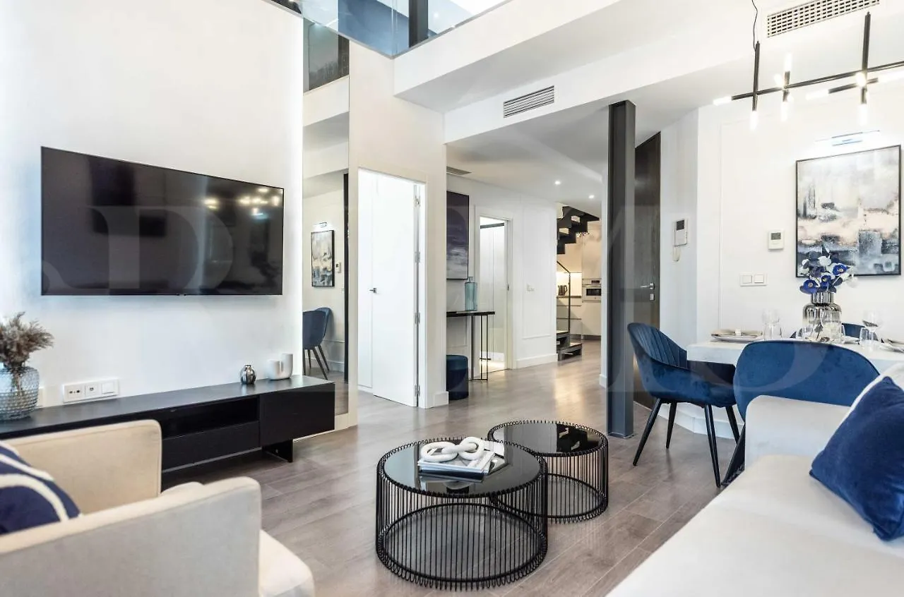 Contemporary Luxe Duplex In The Heart Of Malaga By Rems Apartment